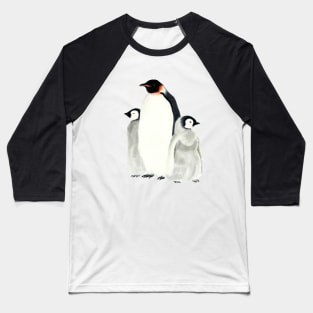 Emperor penguins Baseball T-Shirt